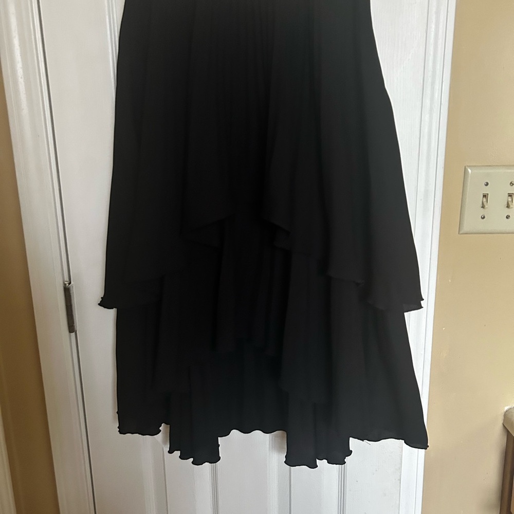 Karen Millen Elegant Black Layered Women's Skirt